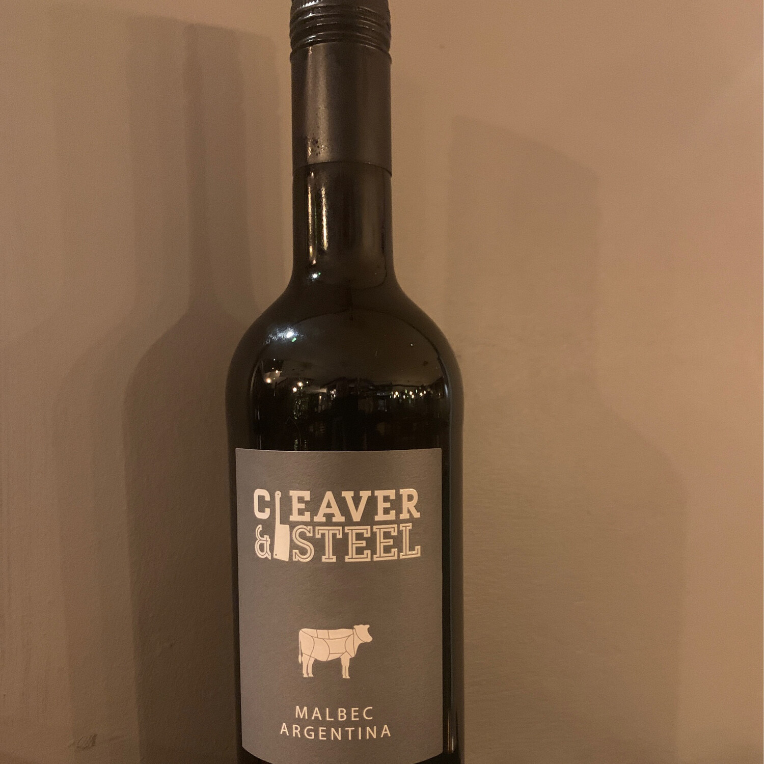 Cleaver & Steel Malbec Bottle