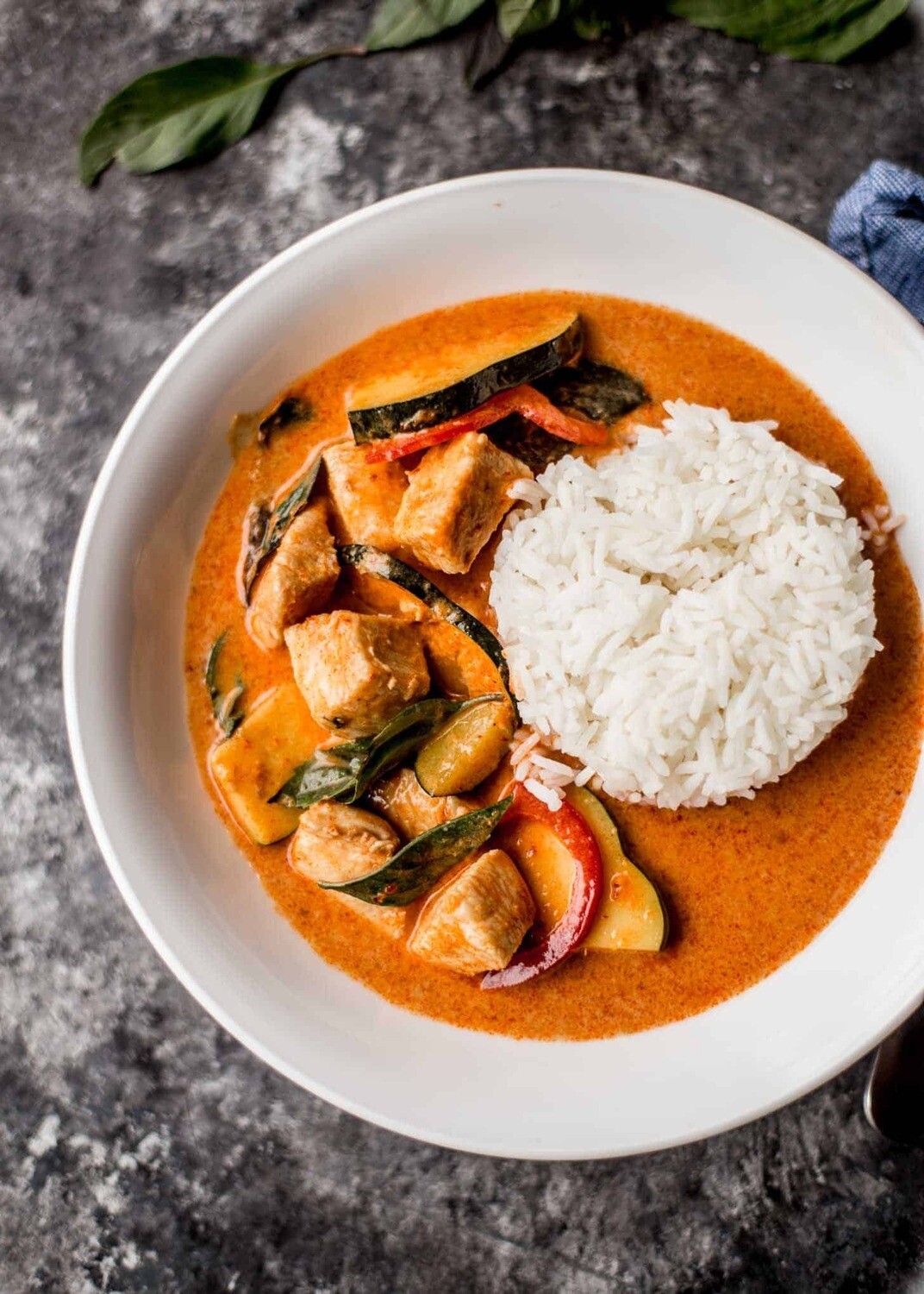 Karim's Thai Red Curry with Chicken & Rice