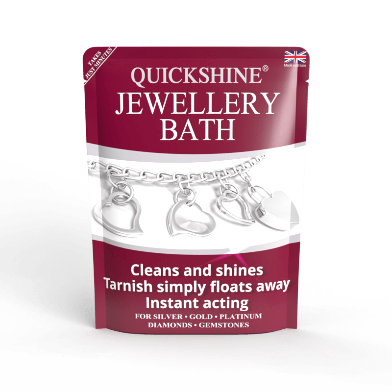 Quickshine Jewellery Bath - 1 Application - cleans ALL your Jewellery