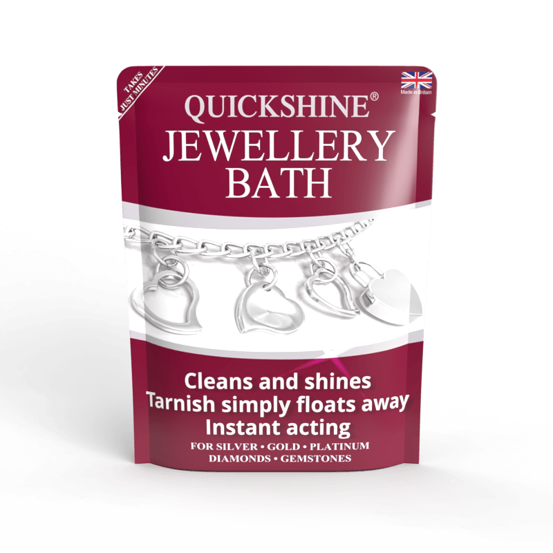 Quickshine Jewellery Bath -  1 Application - cleans ALL your Jewellery