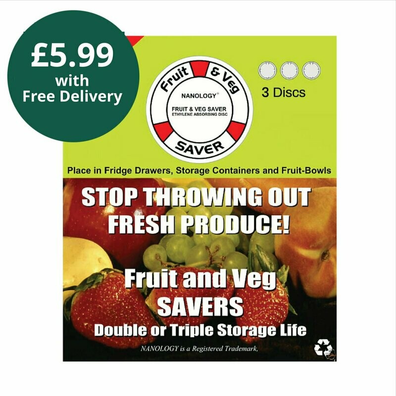 Fruit & Veg Saver - includes 3 discs Fruit & Veg Saver - includes 3 discs