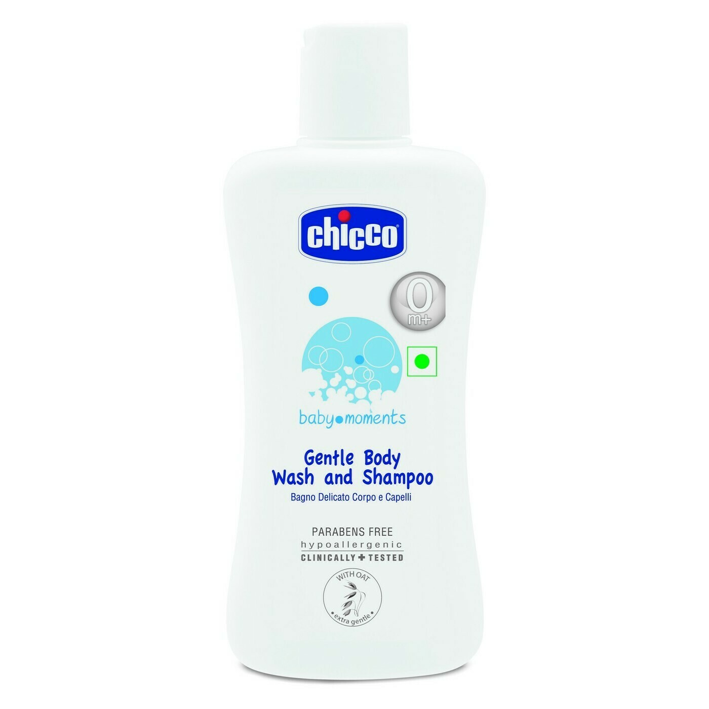 chicco baby moments gentle body wash and shampoo