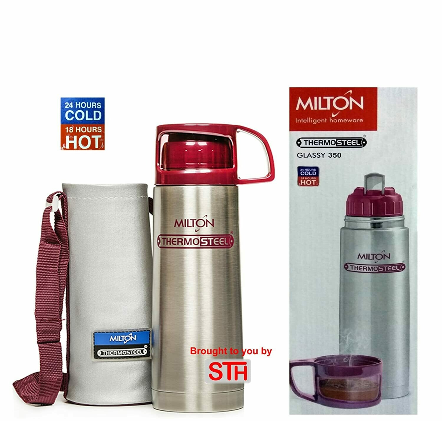 milton thermosteel flask 350ml