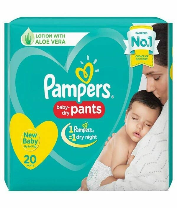 new baby dry pampers
