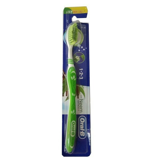 oral b neem toothbrush
