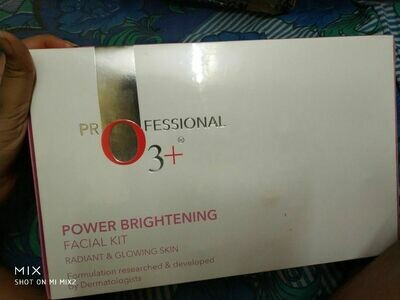 o3  shine & glow facial kit