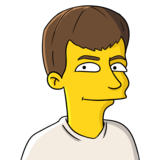 Simpsons Styled Profile Picture