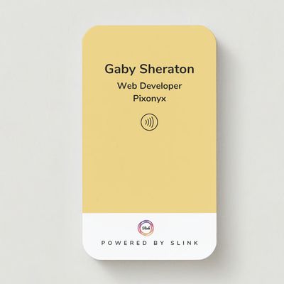 Slink Card V2 Dandelion Yellow