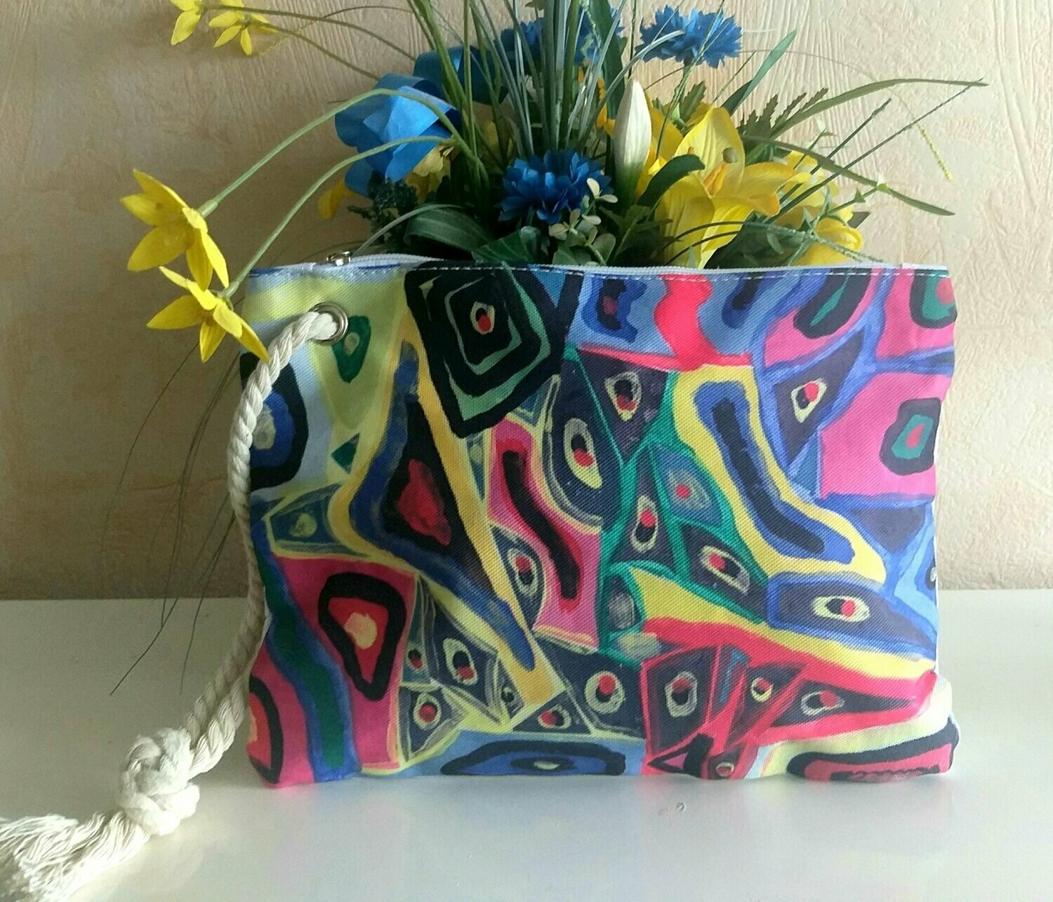 Pochette Trousse "COSMOS"