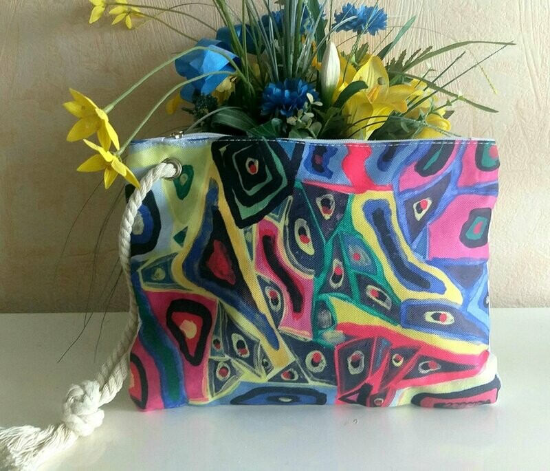 Pochette Trousse "COSMOS"