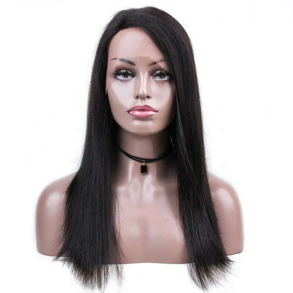 Perruque Lace Part wig 100% cheveux humains lisse Couleur 1B