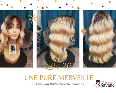 Lace Wig style ASHLEY de Trésors De Savane