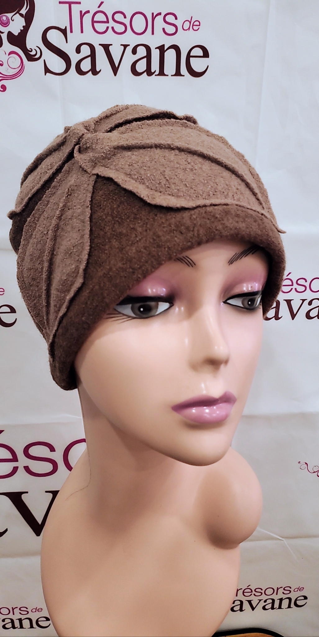 Turban marron