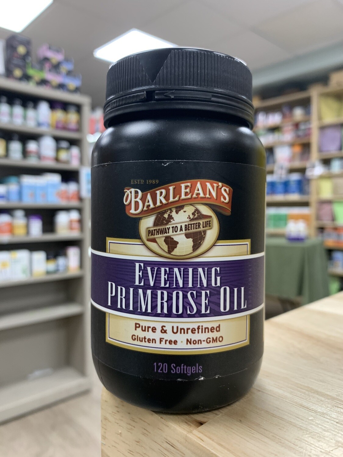 BARLEAN&#39;S Evening Primrose Oil 120 softgels