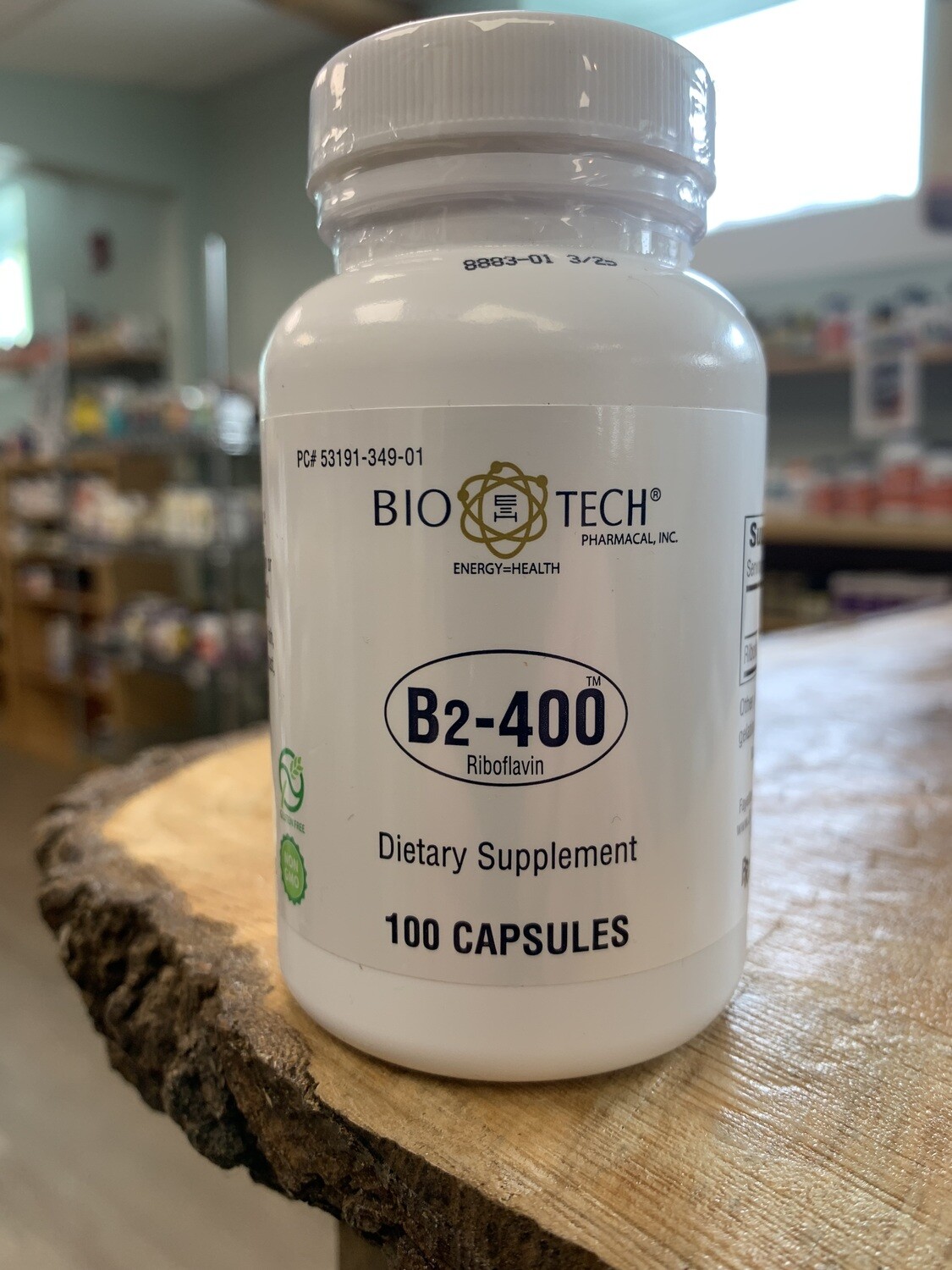 BIO TECH  B2--400 100 Caps.