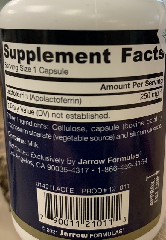 Jarrow Lactoferrin 60cap