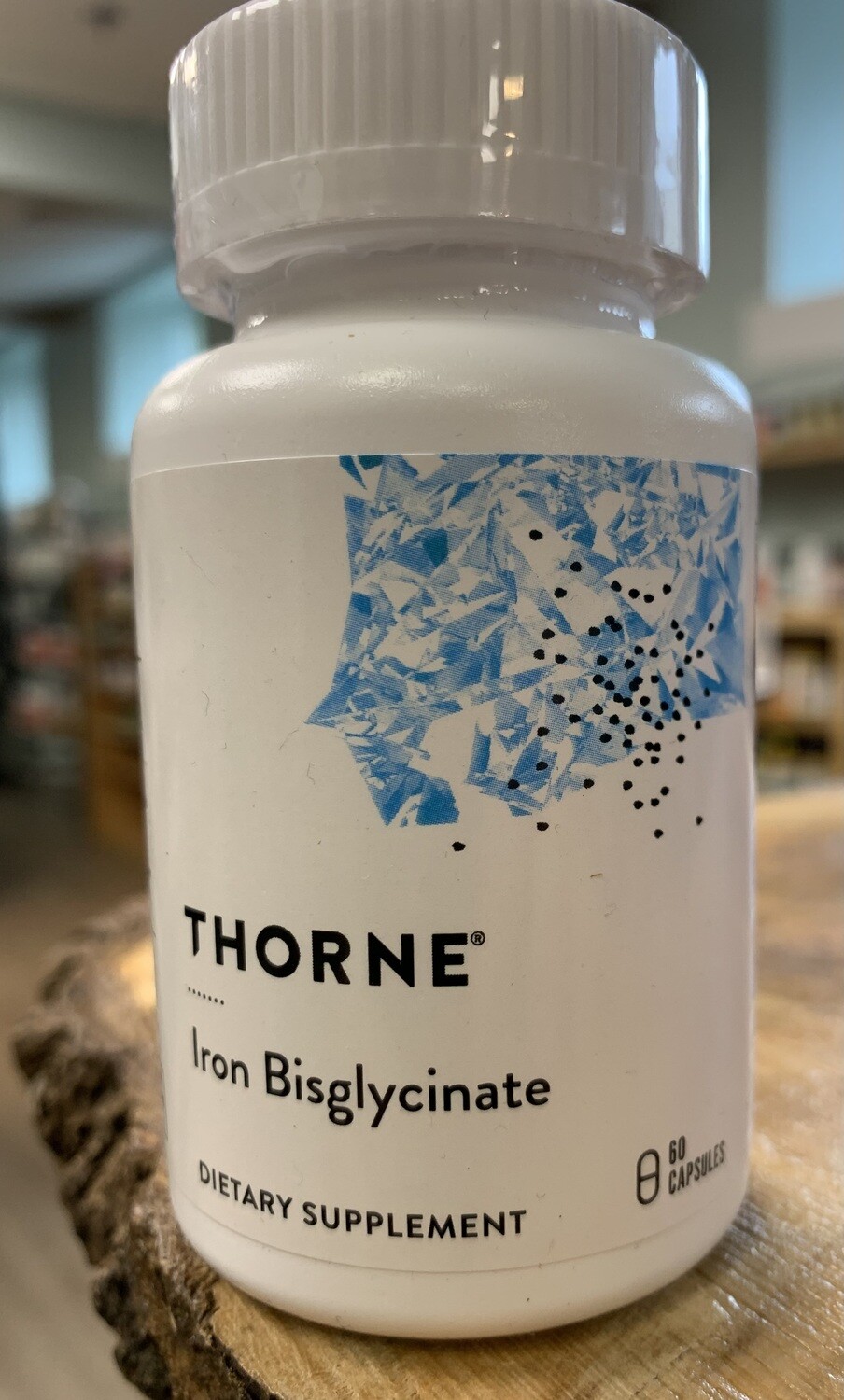 THORNE Iron Bisglycinate 25 mg. 60 Caps.