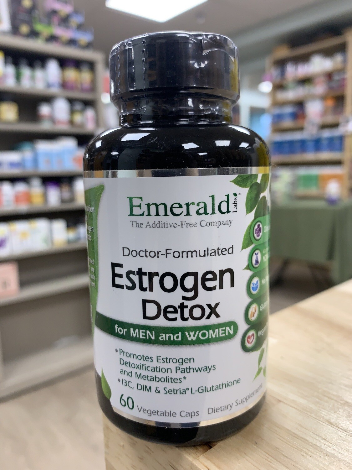 Emerald Estrogen Detox For Men And Women 60 veg caps