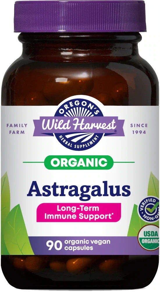 OREGON&#39;S WILD HARVEST Astragalus 90 Caps.