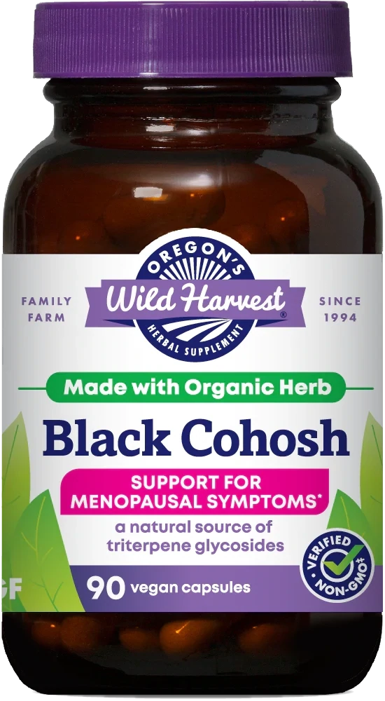 OREGON&#39;S WILD HARVEST Black Cohosh 90 Caps.