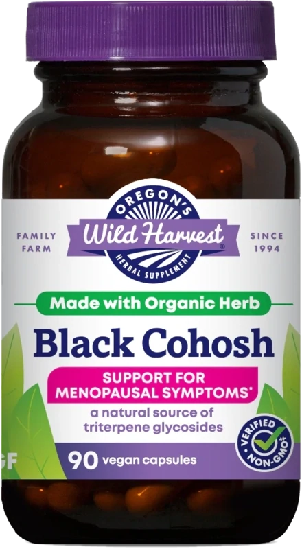 OREGON&#39;S WILD HARVEST Black Cohosh 90 Caps.