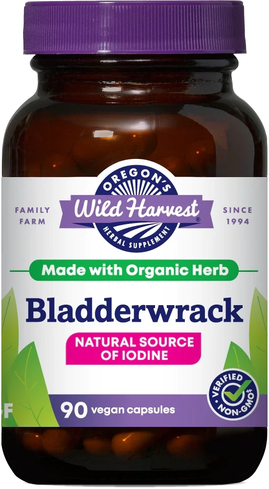 OREGON&#39;S WILD HARVEST Bladderwrack 90 Caps.