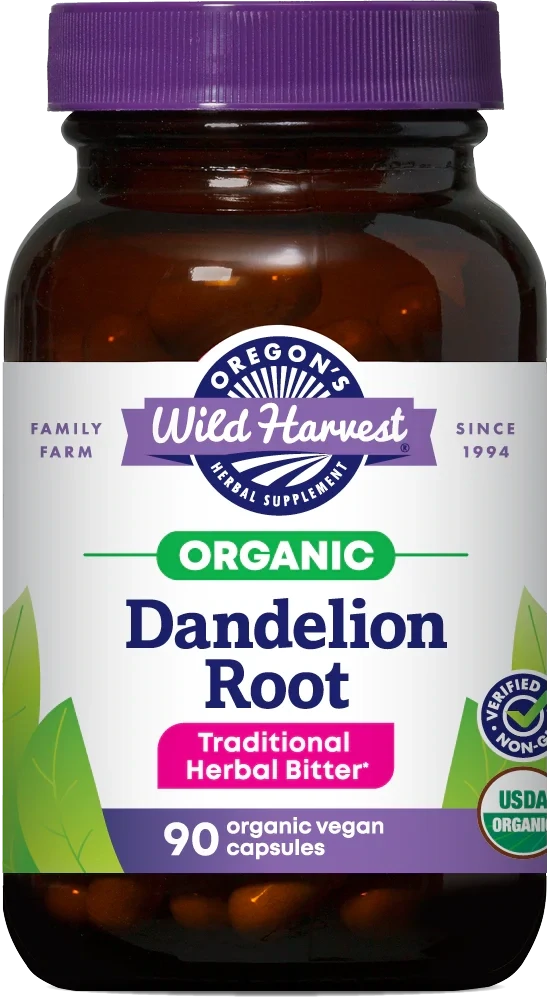 OREGON&#39;S WILD HARVEST Dandelion Root 90 Caps.