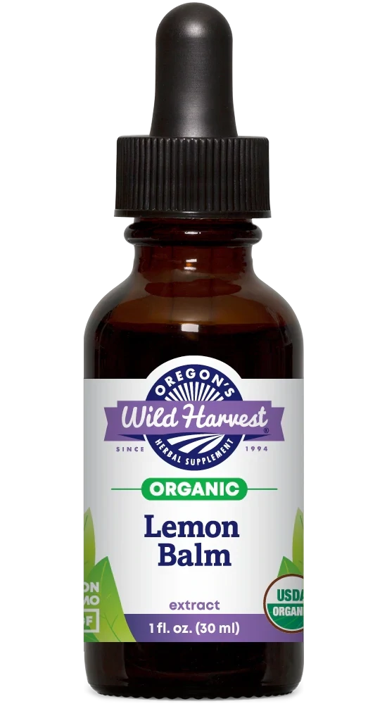 OREGON&#39;S WILD HARVEST Lemon Balm Extract 1 Fl. Oz.