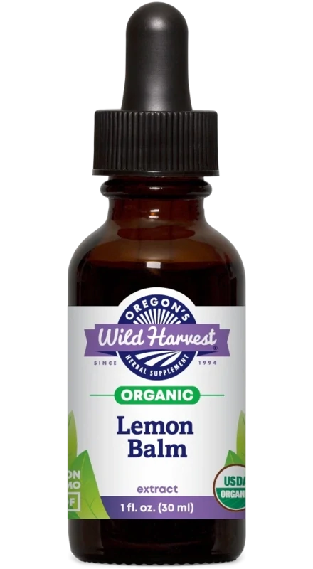OREGON&#39;S WILD HARVEST Lemon Balm Extract 1 Fl. Oz.