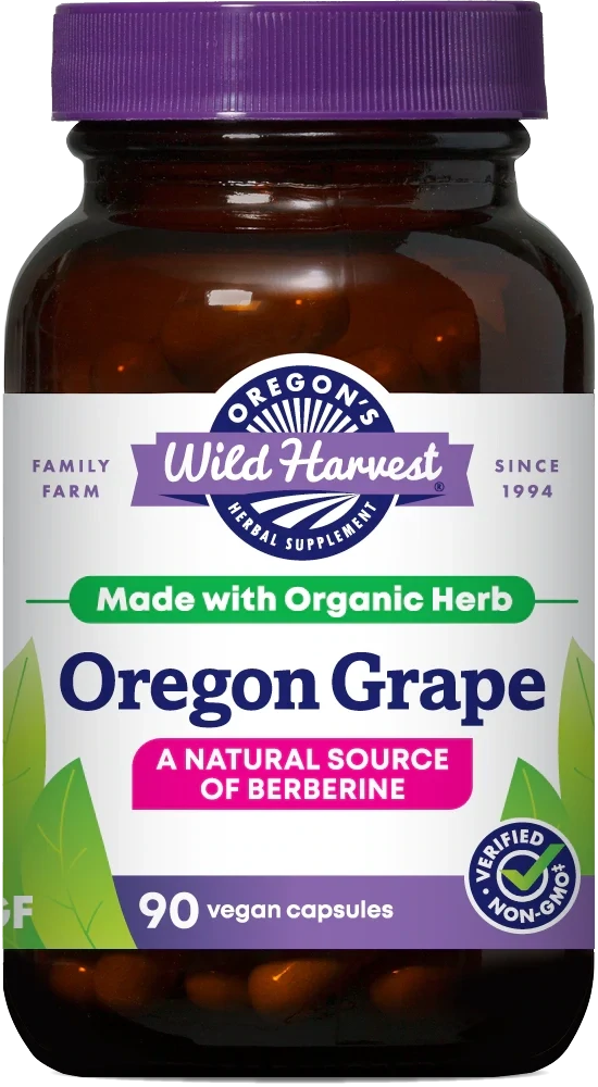 OREGON&#39;S WILD HARVEST Oregon Grape 90 Caps.