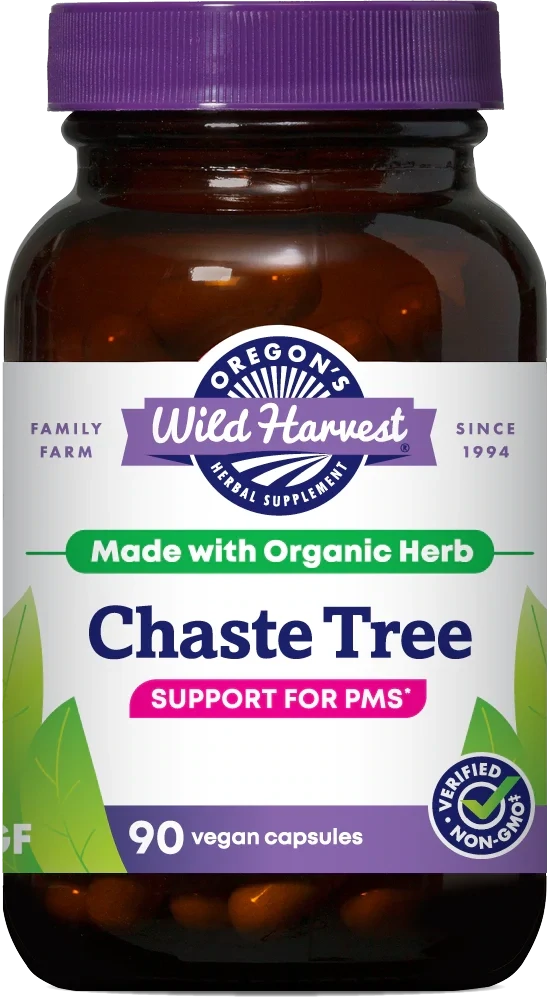 OREGON&#39;S WILD HARVEST Chaste Tree 90 Caps.