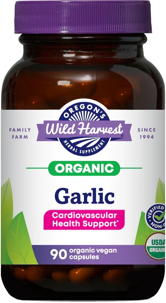 OREGON&#39;S WILD HARVEST Garlic 90 Caps.