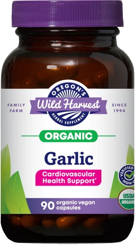OREGON&#39;S WILD HARVEST Garlic 90 Caps.