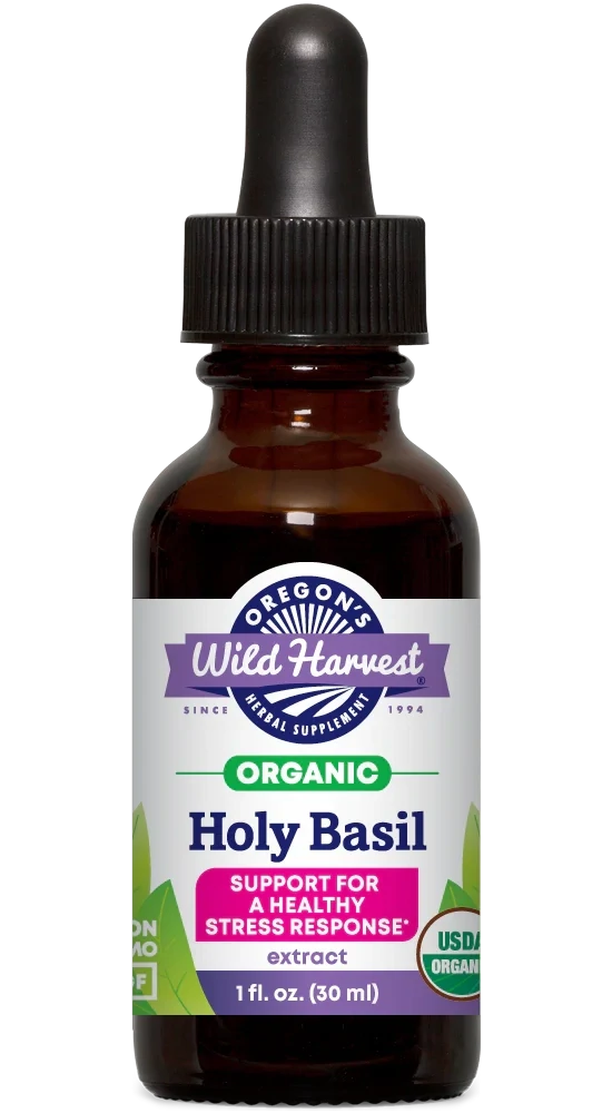 OREGON&#39;S WILD HARVEST Holy Basil Extr. 1 Fl. Oz.