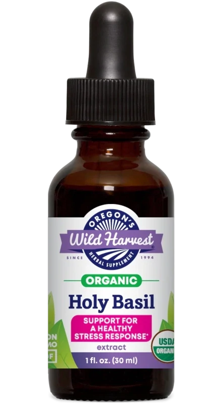 OREGON&#39;S WILD HARVEST Holy Basil Extr. 1 Fl. Oz.