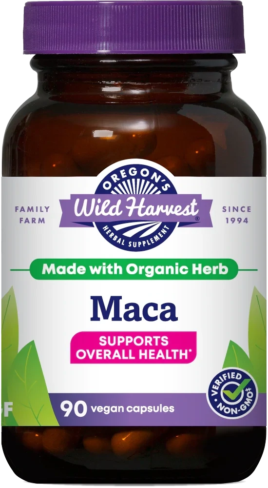 OREGON&#39;S WILD HARVEST Maca 90 Caps.