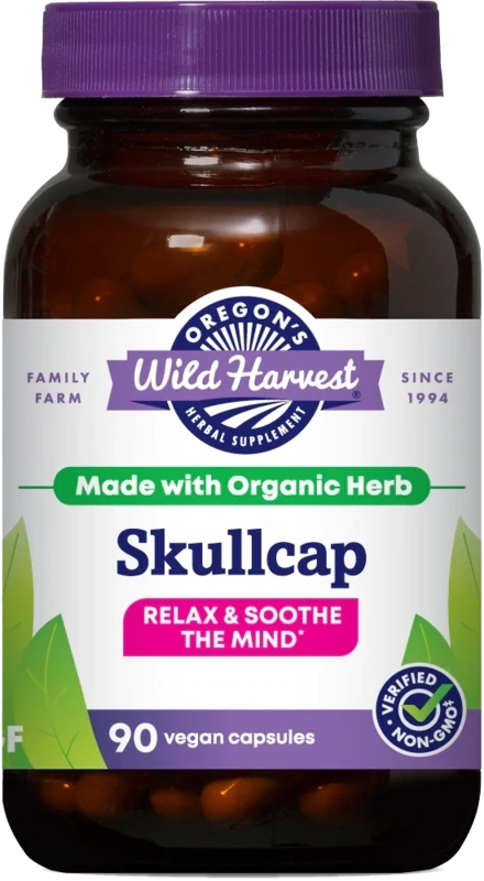 OREGON&#39;S WILD HARVEST Skullcap 90 Caps.