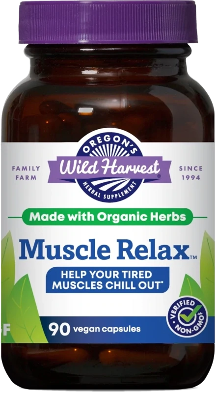 OREGON&#39;S WILD HARVEST Muscle Relax 90 Caps.