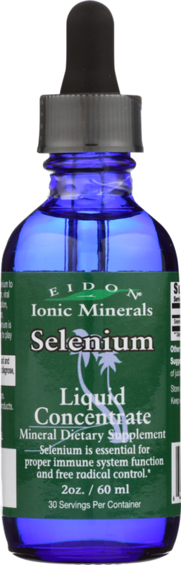 EIDON  Ionic Minerals Selenium Liquid Concent. 2 Fl. Oz.