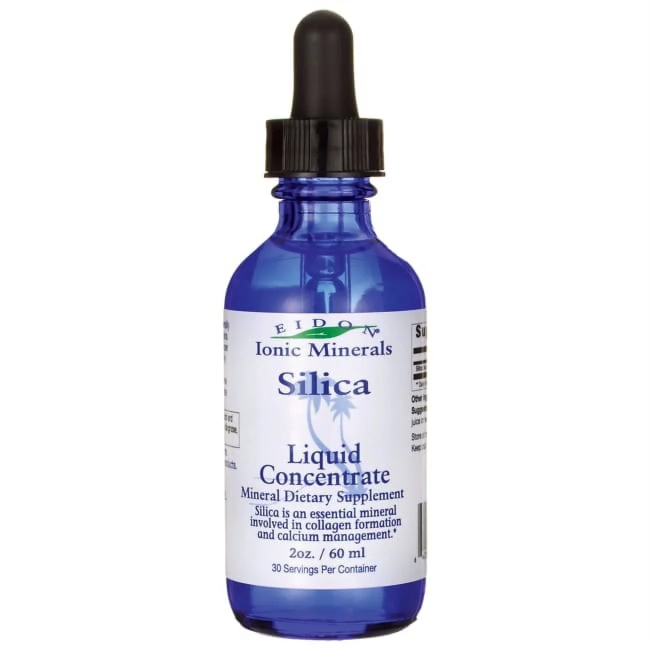 EIDON Ionic Minerals Silica Liquid Concentrate 2 Fl. Oz.