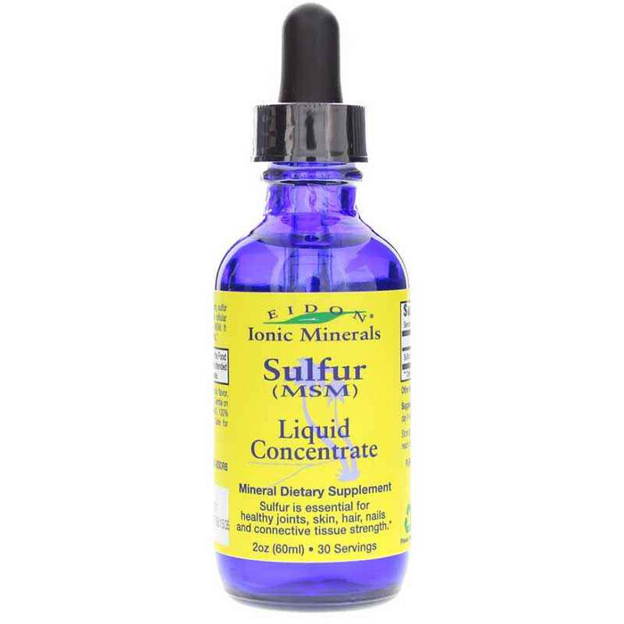 EIDON Ionic Minerals Sulfur Liquid Concentrate 2 Fl. Oz.
