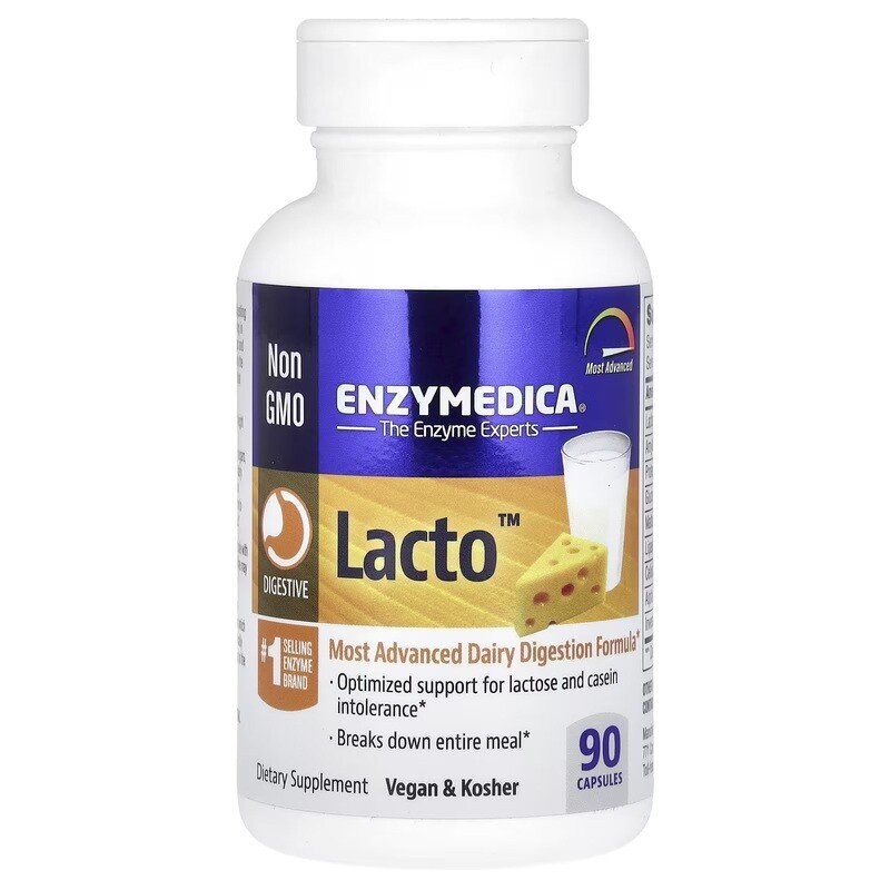ENZYMEDICA Lacto 90 Veg. Caps.