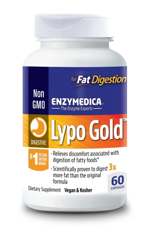 ENZYMEDICA  Lypo Gold 60 Caps.