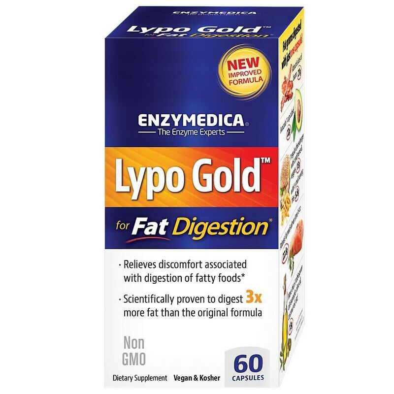 ENZYMEDICA  Lypo Gold 60 Caps.