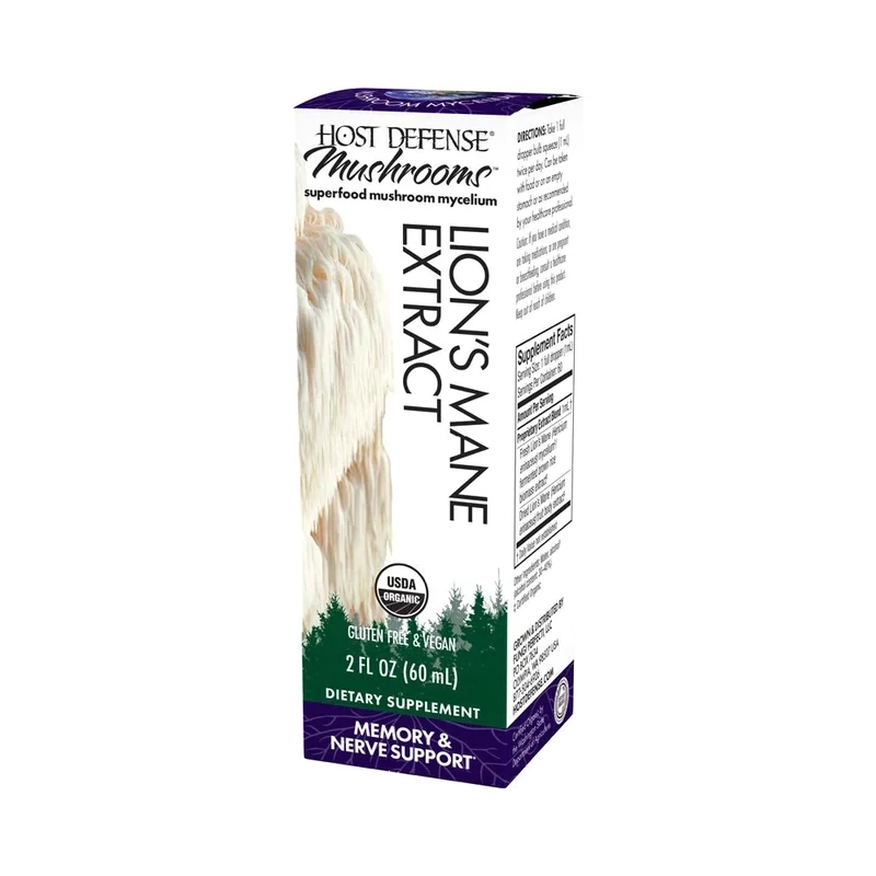 Host Defense Lions Mane Extract 2 oz.