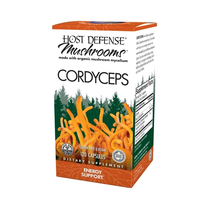 HOST DEFENSE Cordyceps 120 Veg. Caps.