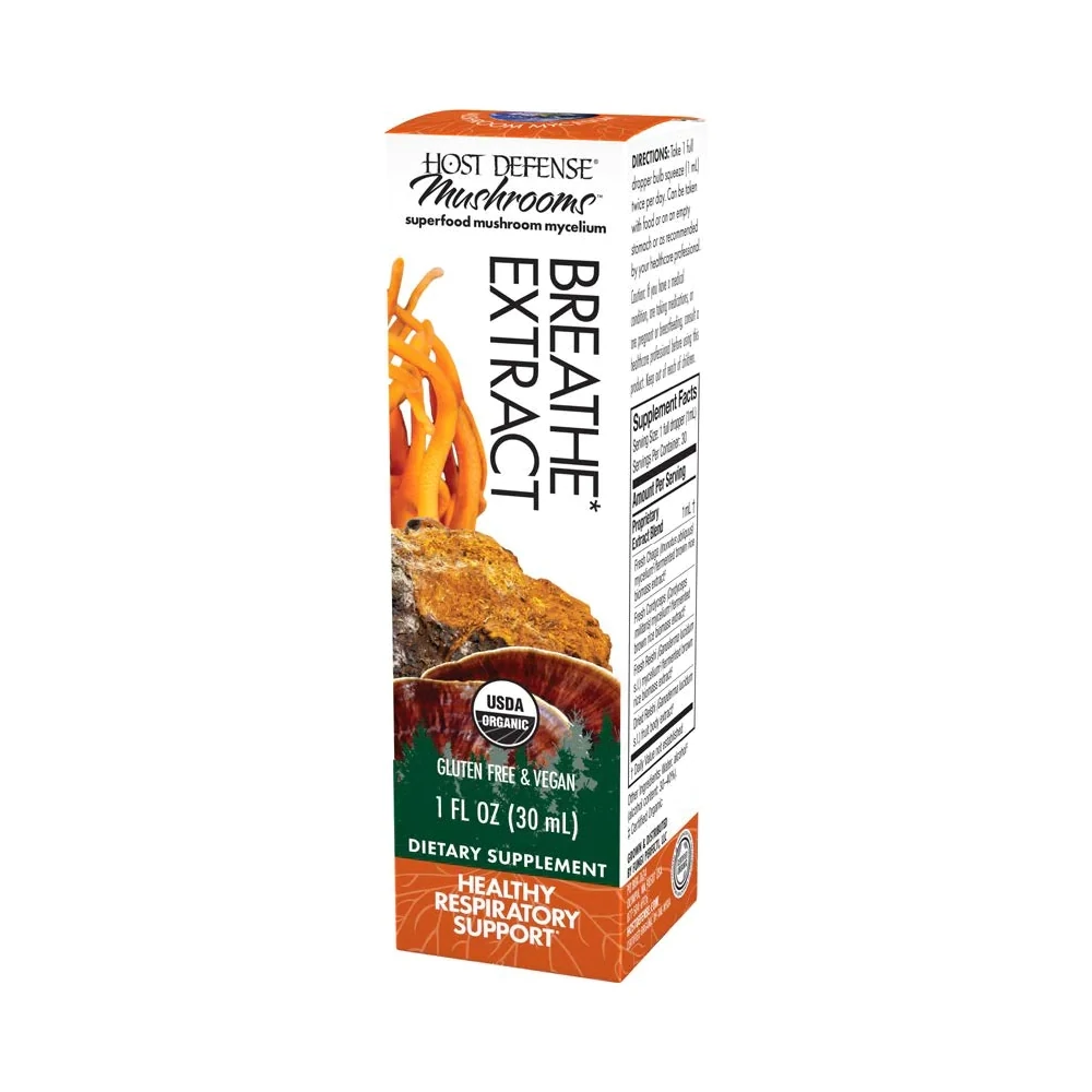HOST DEFENSE Breathe Extract 1 Fl. Oz.