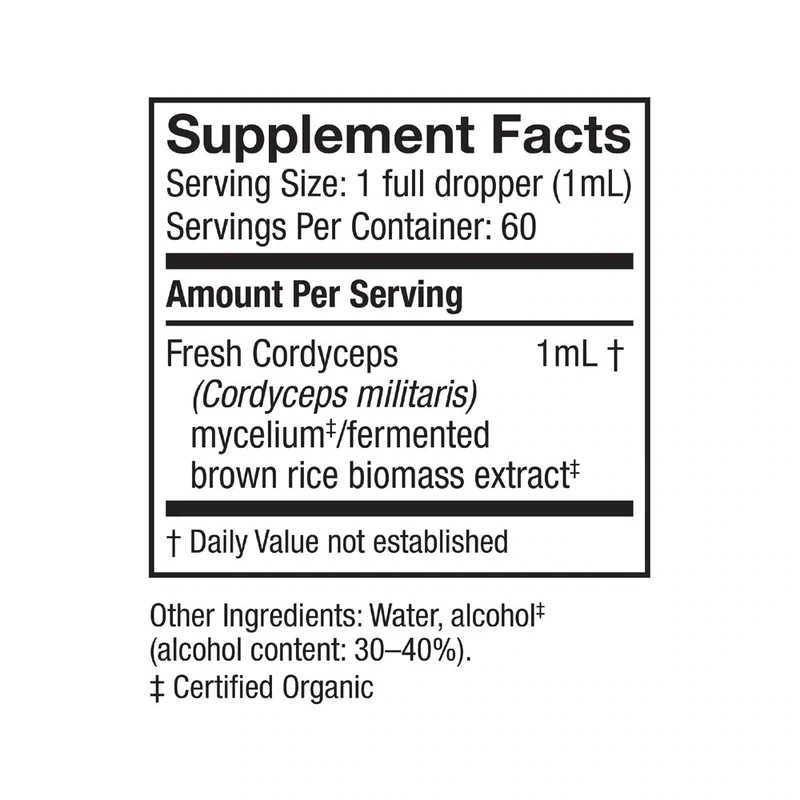 Host Defense Cordyceps Extract 2oz