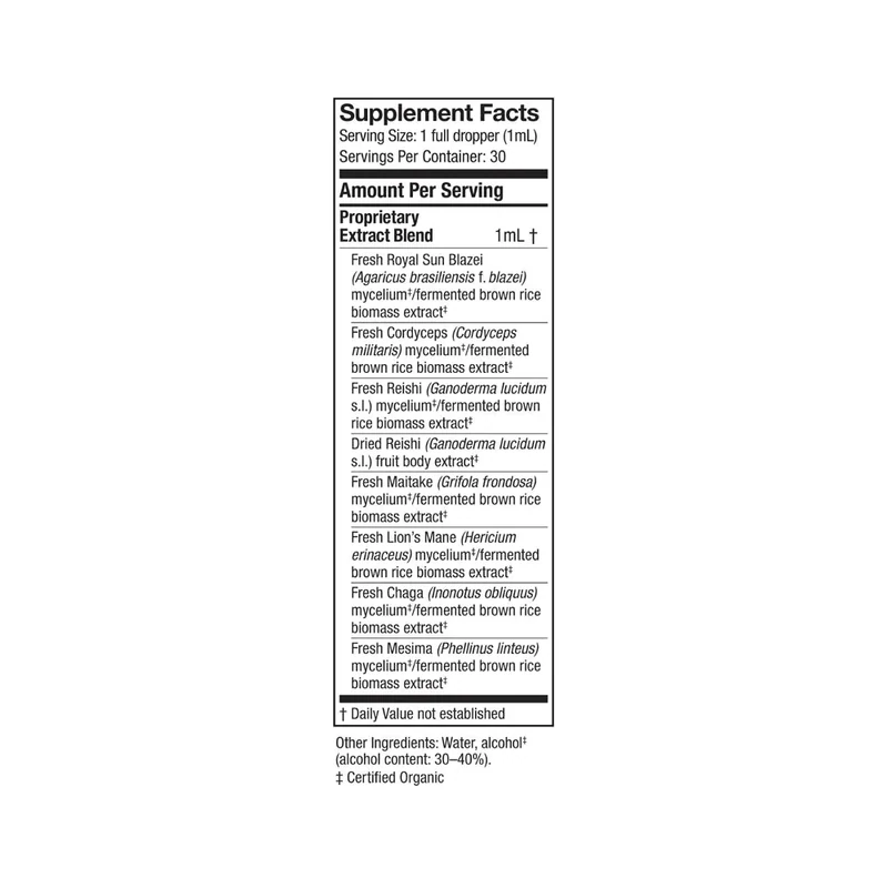 Host Defense Stamets 7 Extract Daily Immune Support 1 fl oz