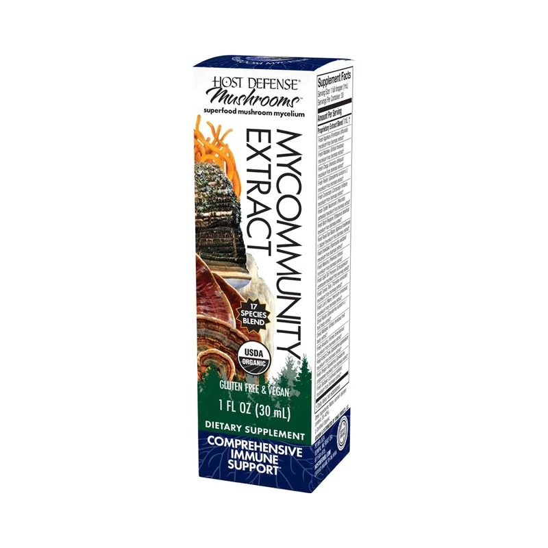 Host Defense MyCommunity Extract Comprehensive Immune Support 1 fl oz